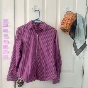 Lauren Ralph Lauren Pink Striped Shirt